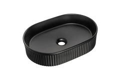 Badmöbel-Set BM64 -  Nova Black N - Schwarz / Coast Evoke Eiche