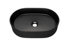 Badmöbel-Set BM125 -  Nova Black N  - Schwarz/Coast Evoke Eiche