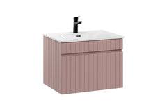 Badmöbel-Set BM227 - Iconic Rose I - Antique Rose/Weiß
