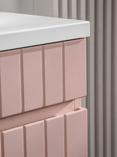 Badmöbel-Set BM42 -  Iconic Rose I -  Antique Rose / Weiß