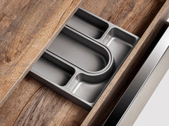 Badmöbel-Set BM212 -  Santa Fe Taupe S -  Clay Grey/Santa Fe Vintage Oak