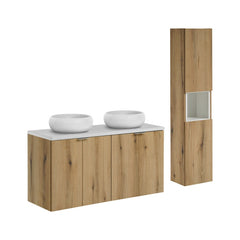 Badmöbel-Set BM104 - Nova Oak N - Coast Evoke Oak