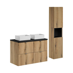 Badmöbel-Set BM97 - Nova Oak N - Coast Evoke Oak