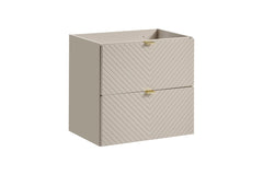 Badmöbel-Set BM160 -  Viva Cashmere V  -  Evoke Oak/KaschmirMatt