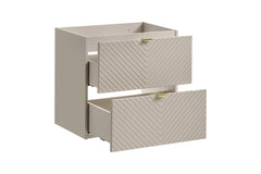 Badmöbel-Set BM160 -  Viva Cashmere V  -  Evoke Oak/KaschmirMatt