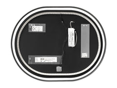 Badmöbel-Set BM95 - Talia Casella T - Schwarz Matt/Casella Oak