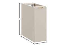 Waschbeckenunterschrank BM358 100 cm - Dalia Cashmere D - Kaschmir Matt