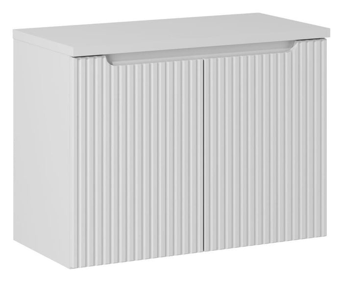 Waschbeckenunterschrank BM102 -  Nova White N  - Weiß / Matt