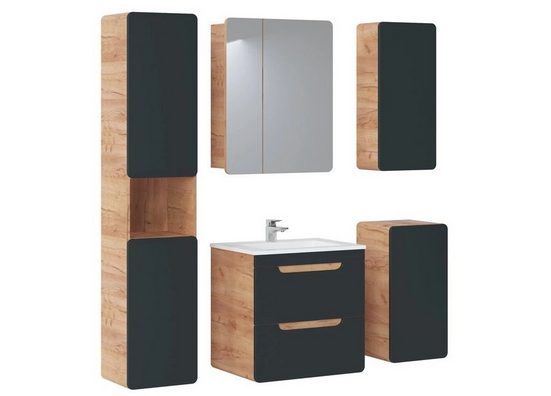 Badezimmerspiegelschrank - Aruba Cosmos - Elegantes und modernes Design. - Milaros Markt