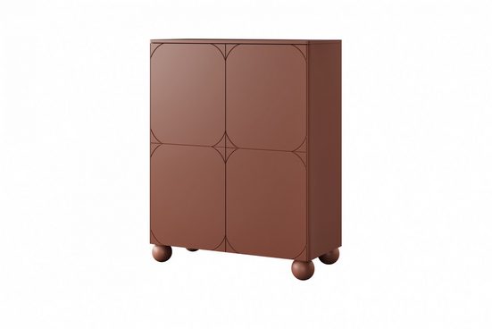 Kommode 120 cm - SONATIA II - Ein stilvolles Möbelstück, das Ihre Persönlichkeit. - Milaros Markt