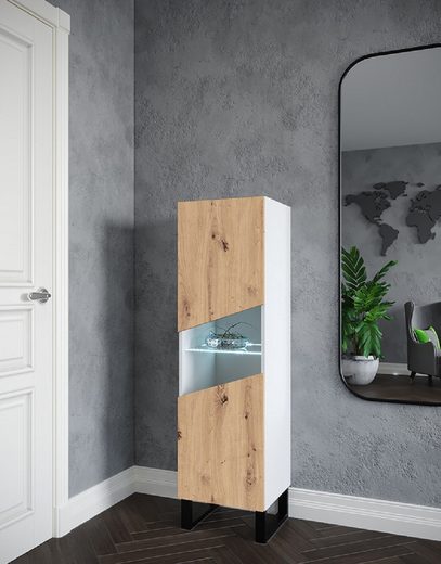 Vitrine - Unvergleichliche Schönheit und Eleganz (Vitrine, 1-St., Premium - R7) - Milaros Markt