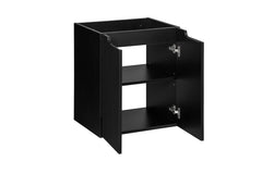 Waschbeckenunterschrank  BM119 -  Nova Black N - Schwarz/Matt