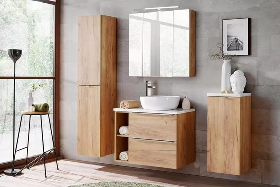 Waschtischplatte - Capri Oak - Ein stilvolles und einzigartiges Badezimmer organisieren. - Milaros Markt