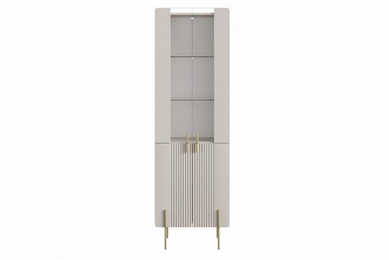 Vitrine 60 cm - MALMI - Luxuriöse Aufbewahrung für Ihre Lieblingsstücke. - Milaros Markt