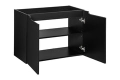 Waschbeckenunterschrank  BM119 -  Nova Black N - Schwarz/Matt