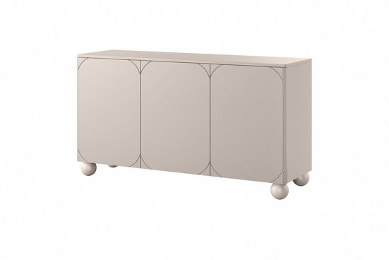 Kommode 150 cm, 200 cm - SONATIA II - Zeigt schlichte Eleganz und praktischen Nutzen. - Milaros Markt