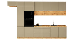 Küchenzeile - Langen K18-M400 - Artisan Eiche / Beige
