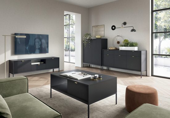 Wohnzimmer-Set - Komfort und Stil für Ihr Wohnzimmer, (Komplett Set, 4-St., Premium - STEUERUNG) - Milaros Markt