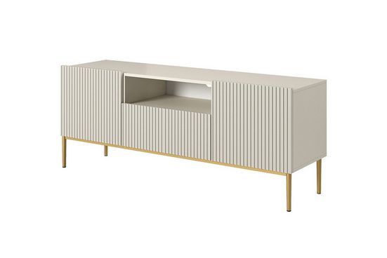 TV-Schrank 200 cm , 150 cm - NICOLE - Modernes Design mit Balance zwischen Stil und Leistung. - Milaros Markt