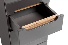 Hochschrank - Badschrank - Bali White - Ordentliche Badezimmerorganisation. - Milaros Markt