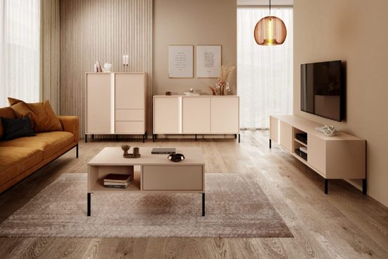 Wohnzimmer-Set - Alles was Sie für eine angenehme Atmosphäre brauchen, (Komplett Set, 4-St., DAST) - Milaros Markt