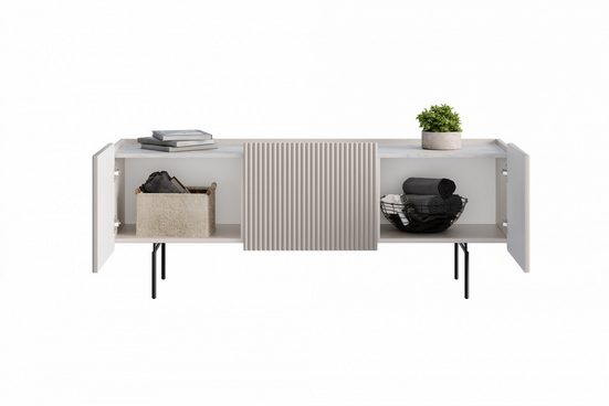 TV-Schrank 150 cm, 200 cm - MALMI - Praktisch und elegant für Ihr Zuhause. - Milaros Markt