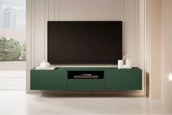 TV-Schrank - SCALIA - Tolles Design für die organisierte Aufbewahrung Ihrer Geräte. - Milaros Markt