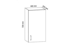 Hängeschrank 40 cm - sosna andersen - Ein unverzichtbares Stück für jede Küche. - Milaros Markt