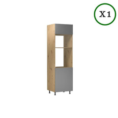 Küchenzeile - Langen K18-M400 - Artisan Eiche / Beige