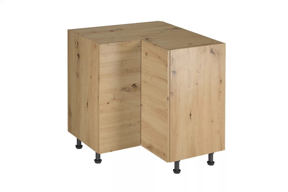 Eckunterschrank D90N - Langen - Beige/Matt