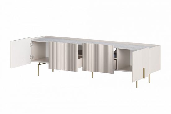 TV-Schrank 150 cm, 200 cm - MALMI - Praktisch und elegant für Ihr Zuhause. - Milaros Markt