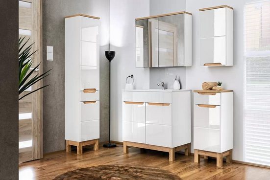 Waschbeckenschrank - Bali Grey - Prozess zur Maximierung der Funktionalität. - Milaros Markt