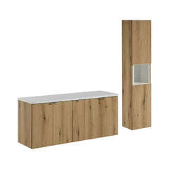 Badmöbel-Set BM254 - Nova Oak N - Coast Evoke Oak