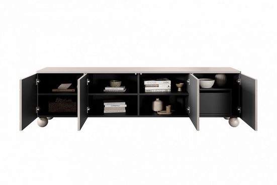 TV-Schrank - SONATIA II - Exquisites Design aus hochwertigen Materialien. - Milaros Markt
