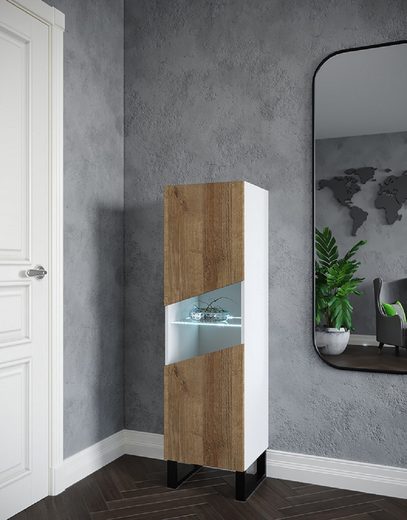 Vitrine - Unvergleichliche Schönheit und Eleganz (Vitrine, 1-St., Premium - R7) - Milaros Markt