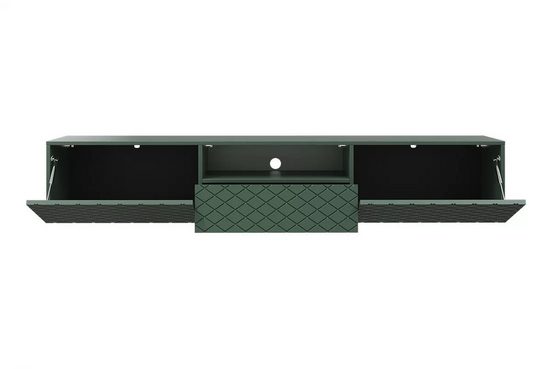 TV-Schrank - SCALIA - Tolles Design für die organisierte Aufbewahrung Ihrer Geräte. - Milaros Markt