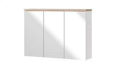Badezimmerspiegelschrank - Badschrank - Bali White - Elegantes modernes Design. - Milaros Markt