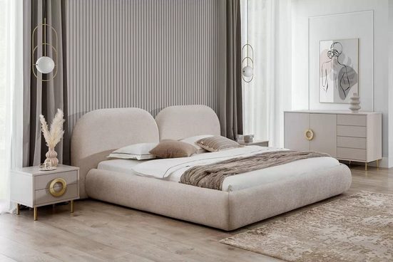 Schlafzimmer-Set - Nubo - Elegant kombiniert Komfort und Eleganz. - Milaros Markt