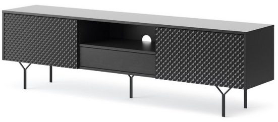 TV-Schrank - Zeitloser, eleganter TV-Schrank (TV - Schrank, 1-St., Premium - KAREL) - Milaros Markt