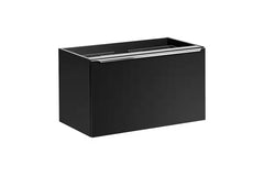 Badmöbel-Set BM182 - Santa Fe Black S - Schwarz / Matt