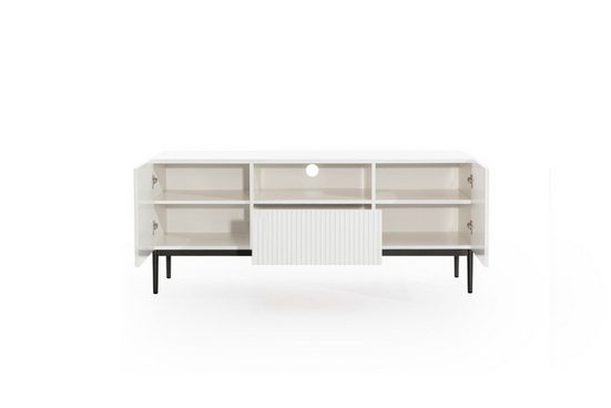 TV-Schrank 200 cm , 150 cm - NICOLE - Modernes Design mit Balance zwischen Stil und Leistung. - Milaros Markt