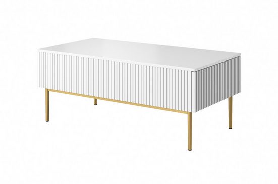Couchtisch 120 cm - NICOLE - Eine Kombination aus Eleganz und Funktion - Milaros Markt