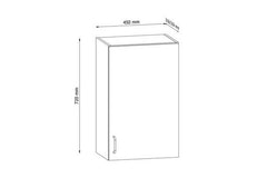 Hängeschrank 45 cm - sosna andersen - Ein unverzichtbares Stück für jede Küche. - Milaros Markt