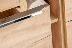 Waschbeckenschrank - Capri Oak - Intelligente Lösungen für stilvolle Badezimmerorganisation. - Milaros Markt
