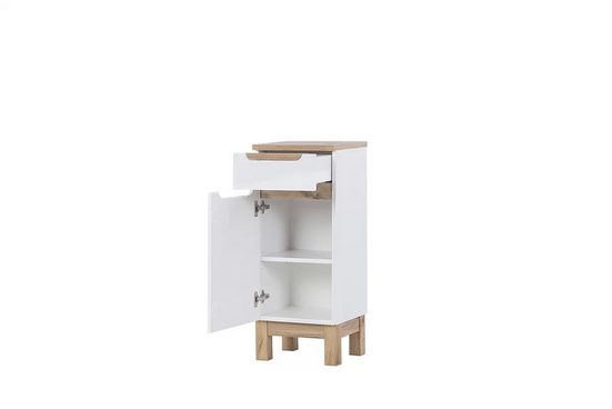 Badmöbel -Set - Bali White - Elegantes und praktisches Innendesign, das Platz spart. - Milaros Markt