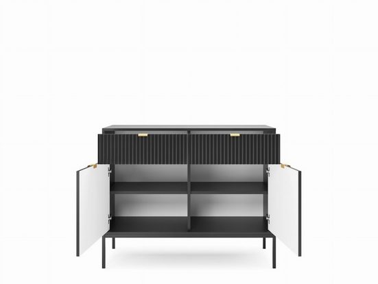 Kommode - Klassische, robuste Kommode aus Holz (Premium - STEUERUNG, 1 St., Kommode) - Milaros Markt