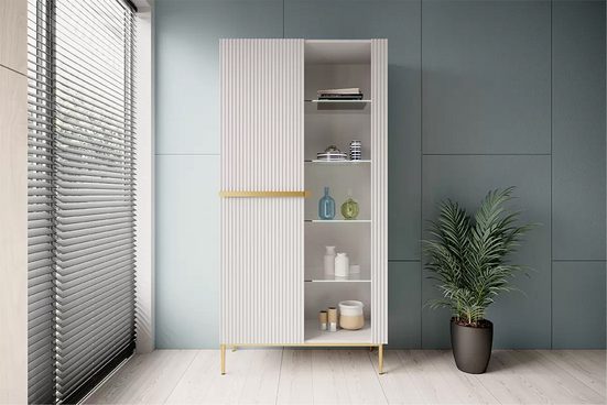 Vitrine - NICOLE - Präsentationsmöbel für Ihre Lieblingsstücke. - Milaros Markt