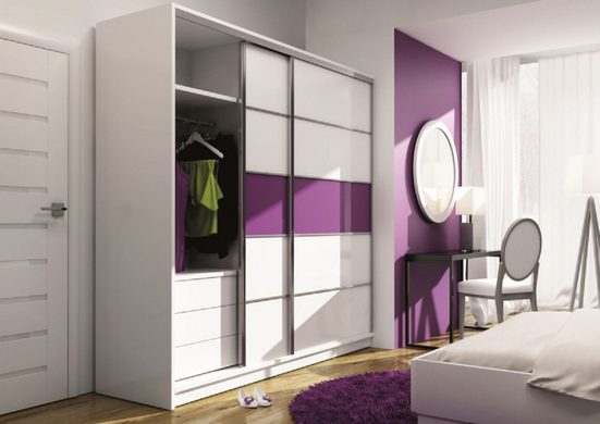 Milaros Markt Kleiderschrank - Luxuriöse Garderobenmöbel / Exklusiver Stauraum. - Milaros Markt