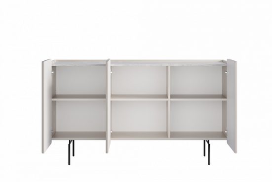 Kommode 200 cm, 150 cm - MALMI -  Ein Hauch von Eleganz für jeden Raum. - Milaros Markt