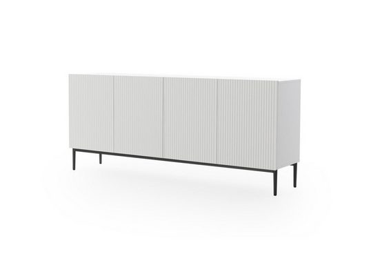 Kommode 200 cm - NICOLE - Modernes Design mit Gold Beinen. - Milaros Markt